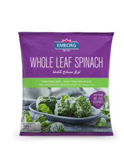 Emborg Whole Spinach 24 X 450g