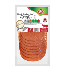 Zaad Slice Smoked Beef Pastrami 10 X 100g