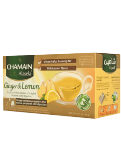 Chamain Ginger & Lemon Tea 6 x 20 Bags