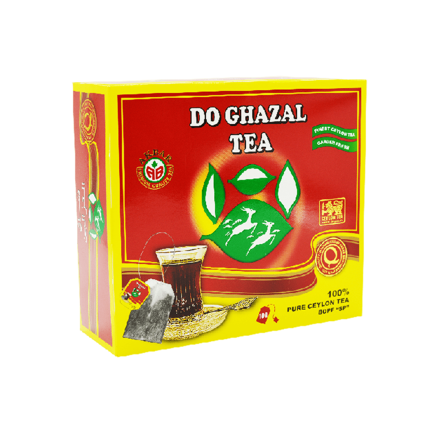 Do Ghazal Ceylon Tea 12 X 100 Bags Damasgate Wholesale