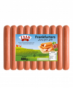 Zaad Chicken Franks 12 X 400g