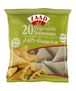 Zaad Bags 20 Vegetable Samosa 8 X 600g