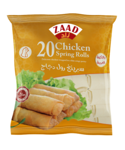 Zaad 20 Chicken Spring Roll 8 X 600g