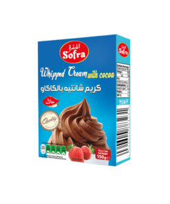 Sofra Whipped Cream with Cocoa 12 X 150g