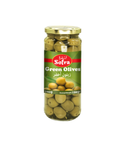 Sofra Green Olives 12 X 330g