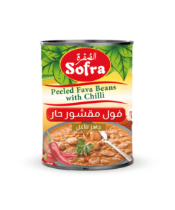 Sofra Peeled Fava Beans with Chilli 12 X 400g