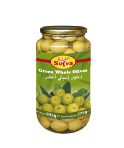 Sofra Whole Green Olives 6 X 935g