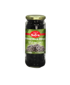 Sofra Sliced Black Olives 12 X 330g