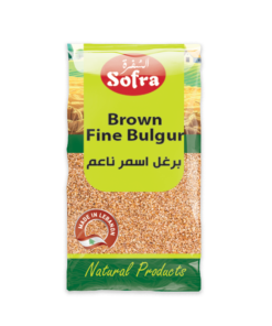 Sofra Brown Fine Bulgur 8 X 800g