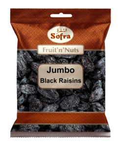 Sofra Jumbo Black Raisins 10 X 500g