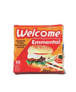 Welcome Sliced Emmental Cheese 22 X 200g