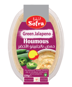 Sofra Houmous Green Jalapeno 6 X 240g
