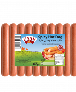 Zaad Spicy Chicken Hotdog 12 X 400g