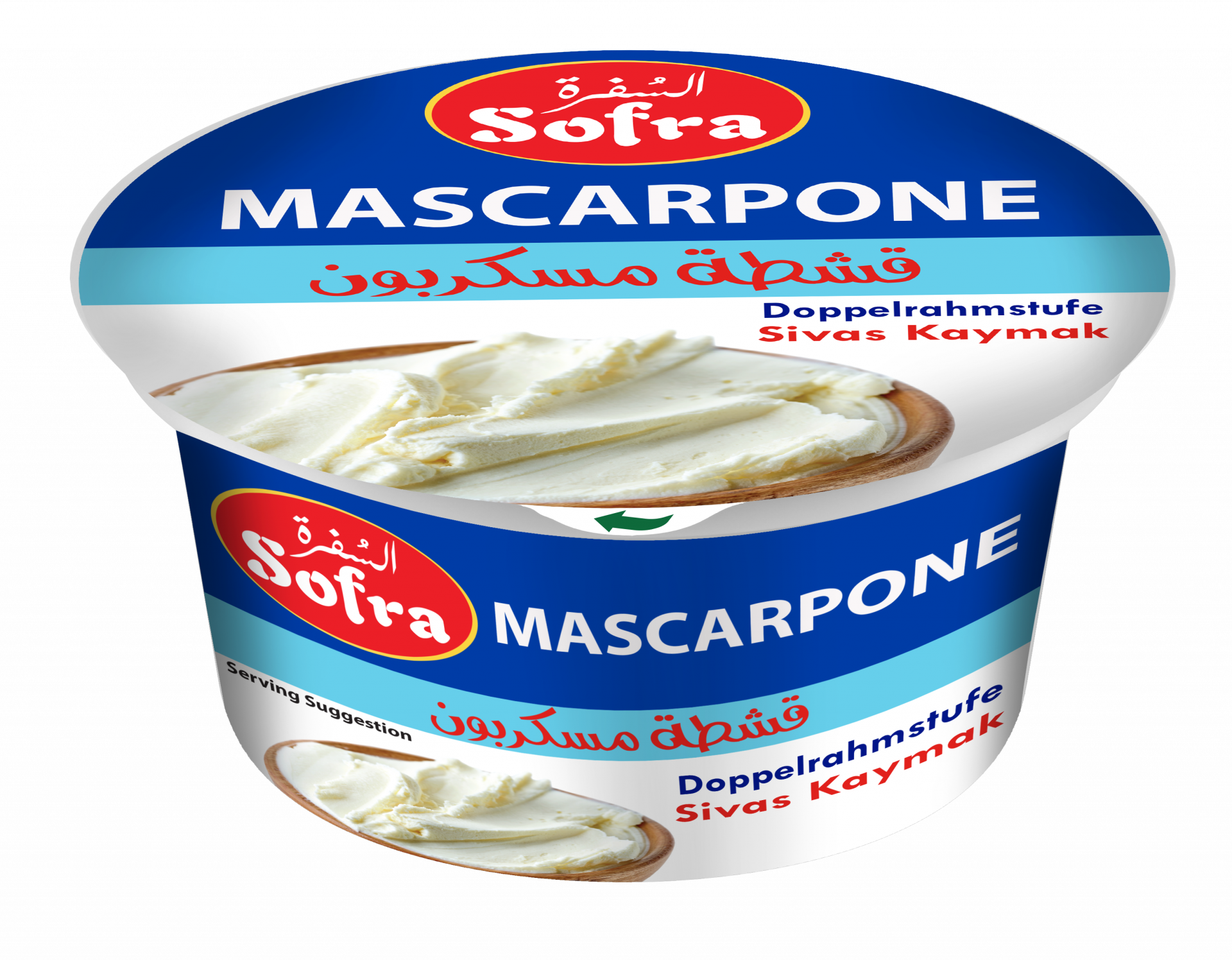Sofra mascarpone Cheese 24 X 200g Damasgate Wholesale