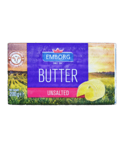Emborg Butter (unsalted) 20 X 200g