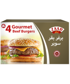 Zaad 4 Gourmet Beef Burger 6 X 452g