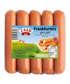 Zaad Chicken Hot Dog 12 X 330g
