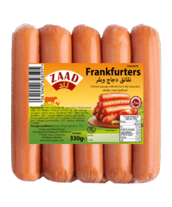 Zaad Beef Hot Dog 12 X 330g