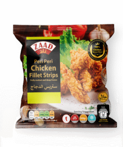 Zaad Peri Peri Chicken Fillet Strips 12 X 500g