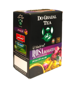 Do Ghazal Black tea with Rosa Damascena & Cardamom 6 X 100g