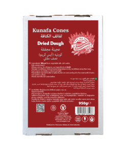 Dried Plain Kunafa Cones (Half Fried) 4 X 775g
